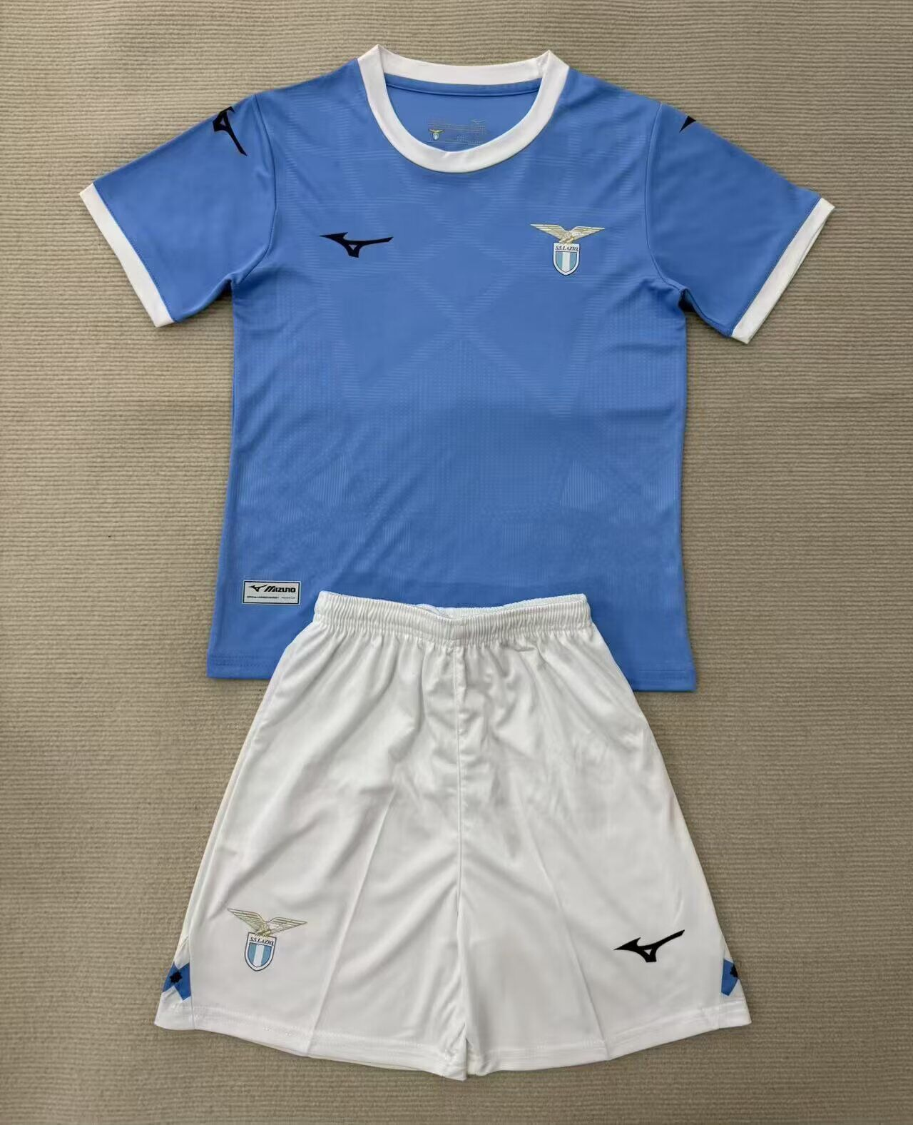 Kids-Lazio 25/26 Home Soccer Jersey